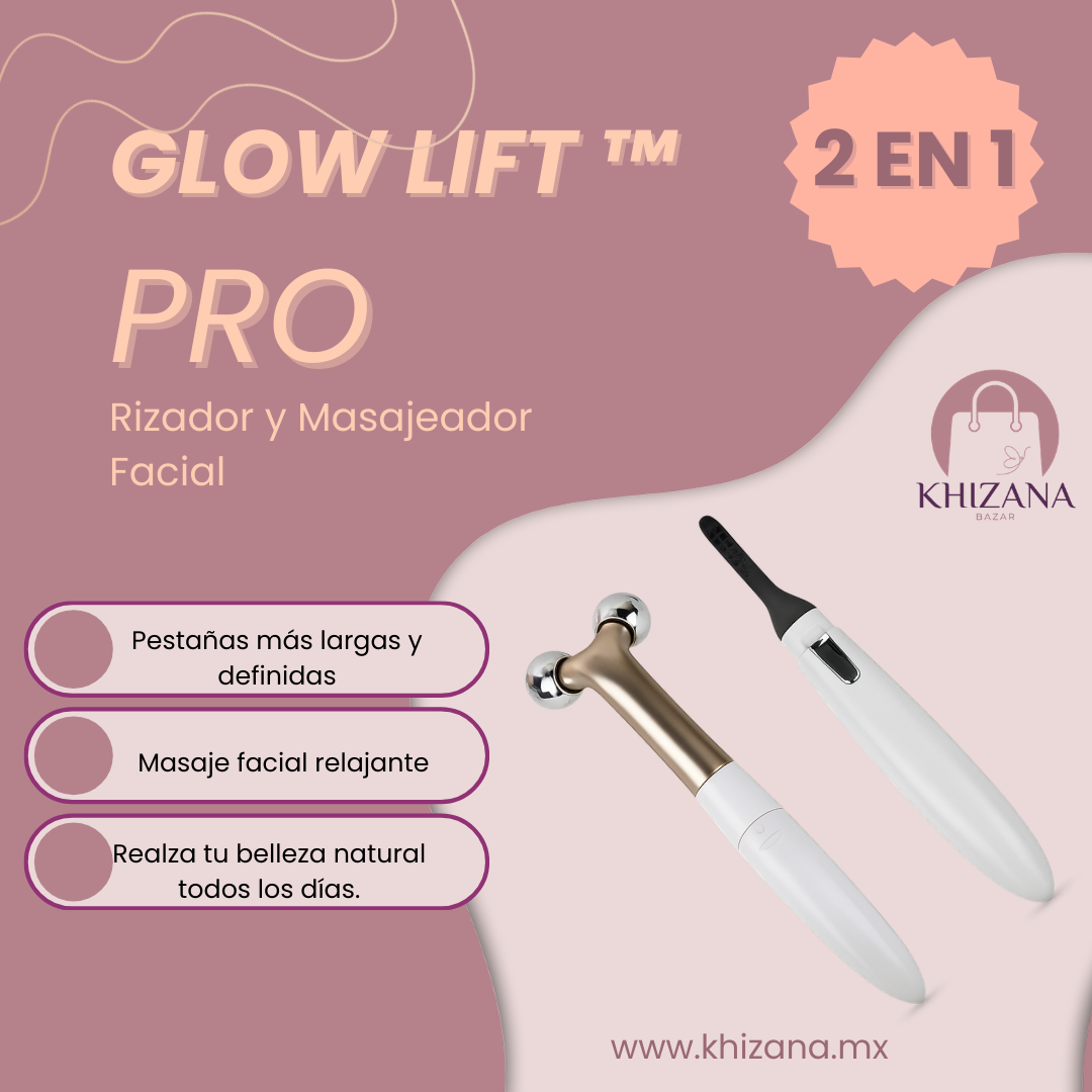 Glow Lift Pro™ | Rizador y Masajeador Facial