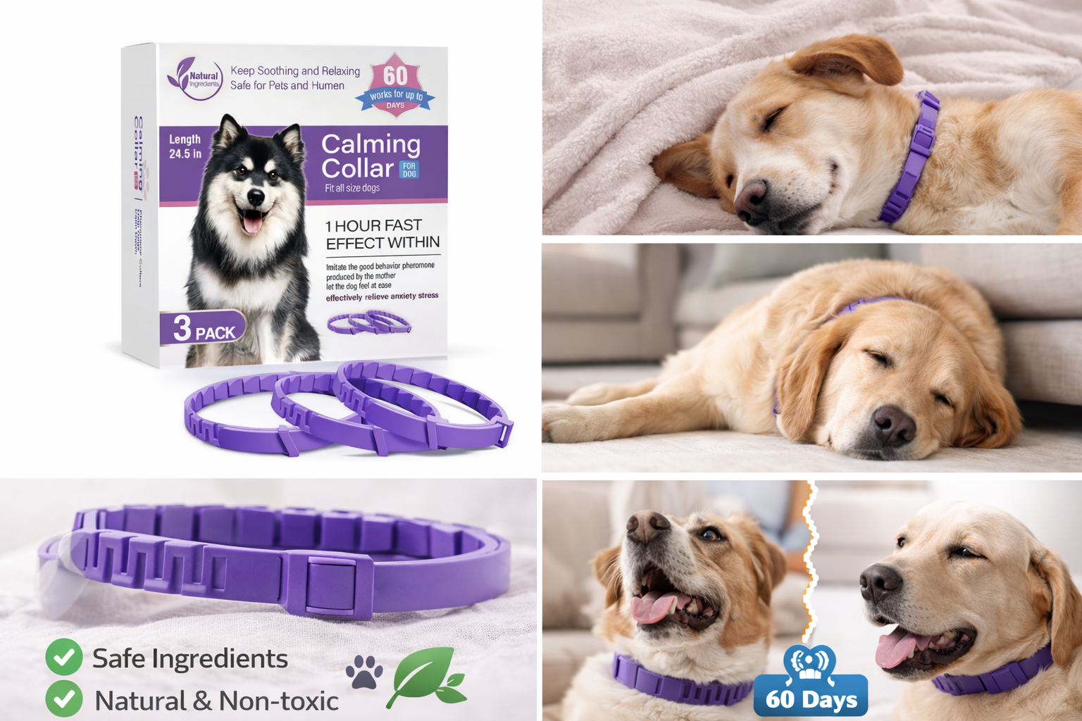 TranquiDog™ Collar anti estrés para perros