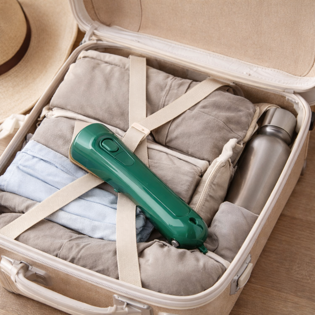 Plancha a vapor portátil de mano