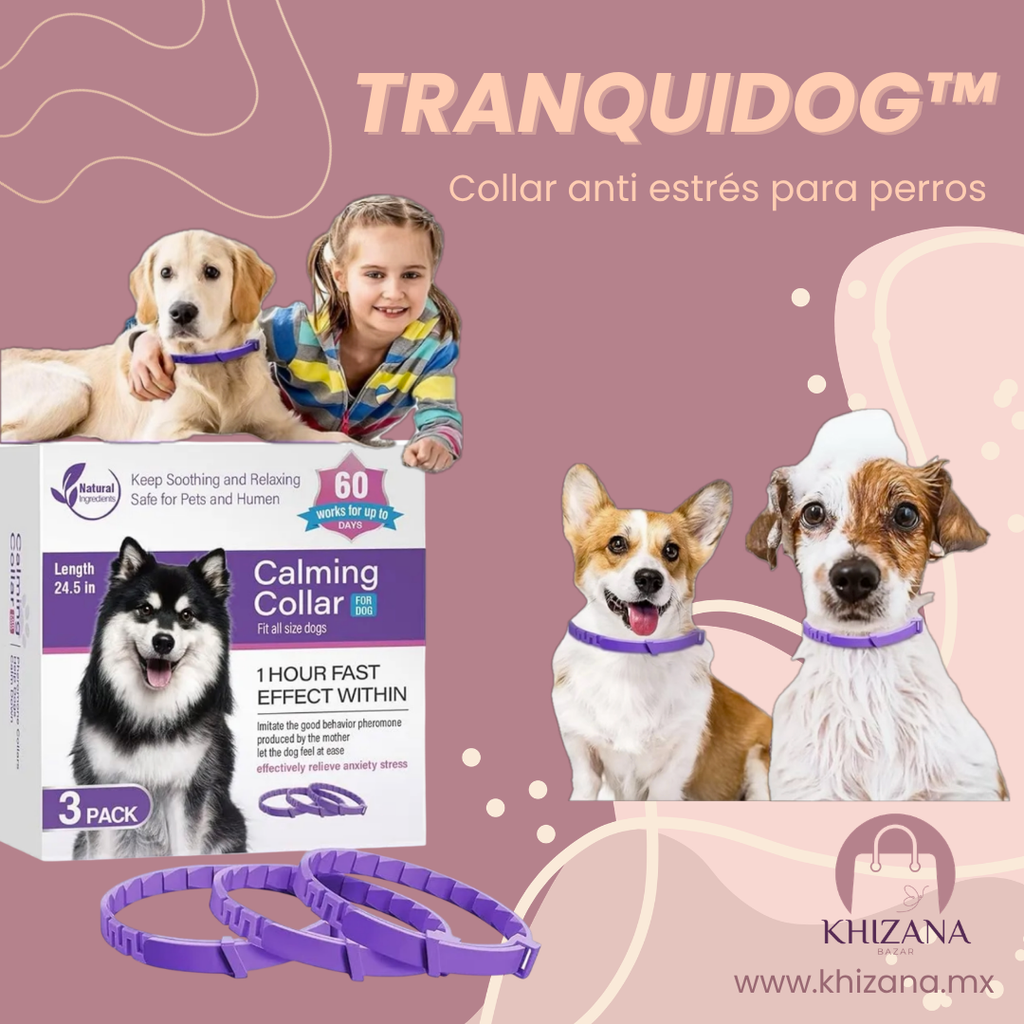 TranquiDog™ Collar anti estrés para perros